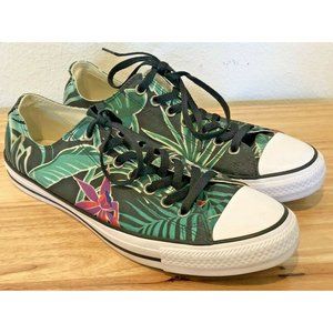 CONVERSE ALL-STARS UNISEX MENS 10 / WOMENS 12 HAWAIIAN TROPICAL SNEAKERS SHOES